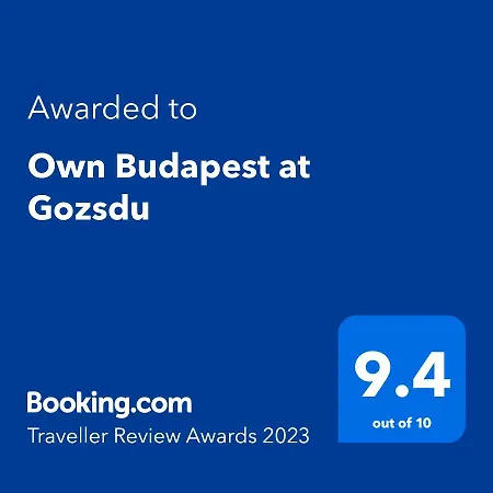 Own At Gozsdu Appartement